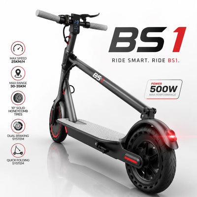 BS1 Electric Scooter - 350W Motor